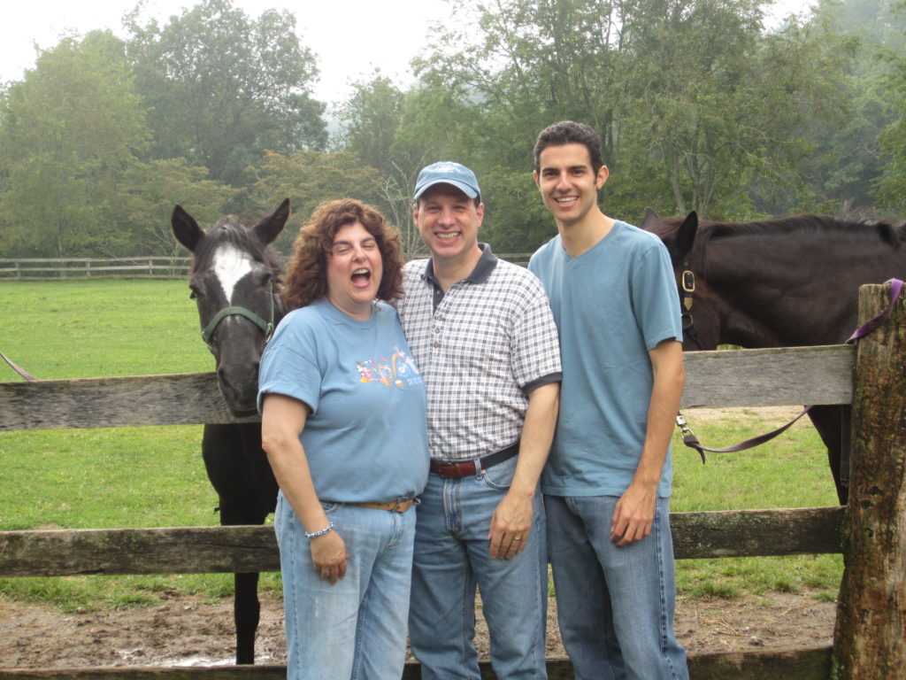 Horse Riders at Arrowmont Stables